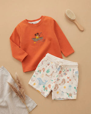 Boy's Top & Shorts