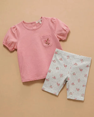 Girls Top & Shorts