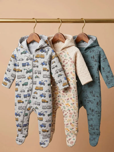 Quilted Growsuit