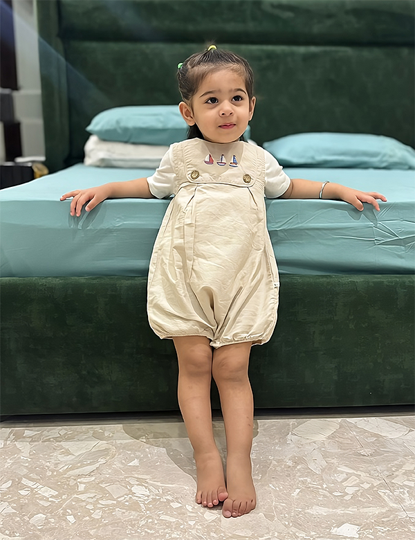 Classic Nautical Set (T-shirt + Romper)