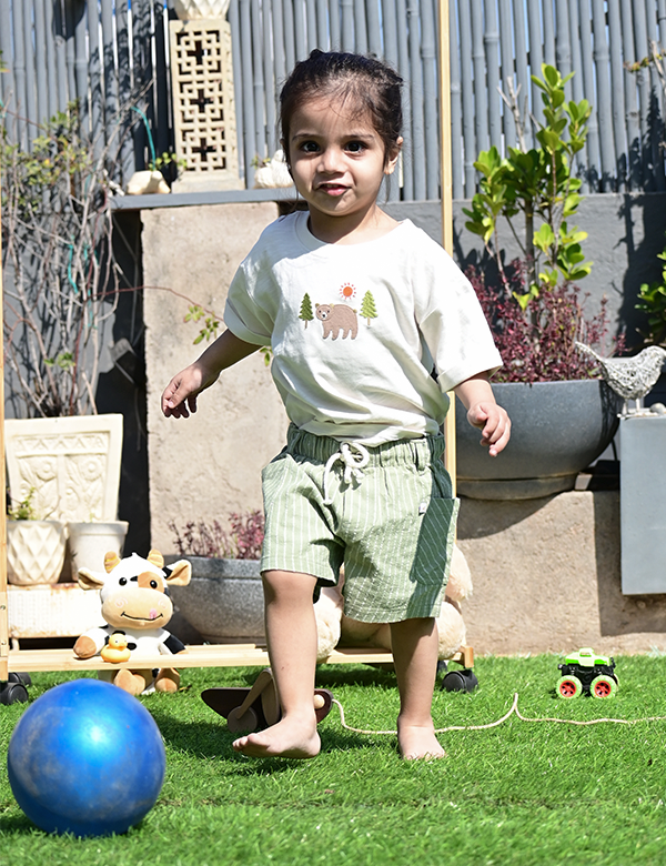 Tee with Shorts (Sunny Bear Playwear)