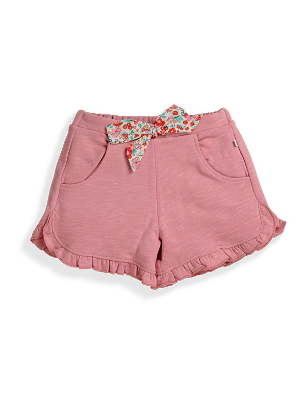 Shorts Set – Pink & Flamingo Print