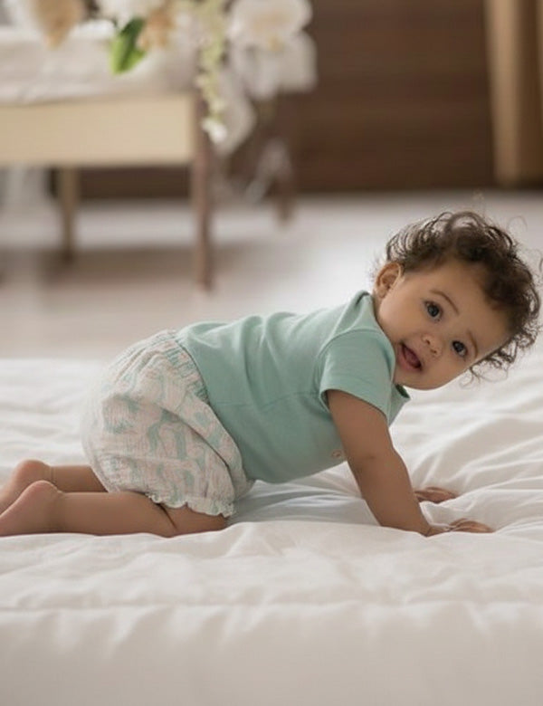 Organic Cotton Bunny Buddies Tee & Shorts