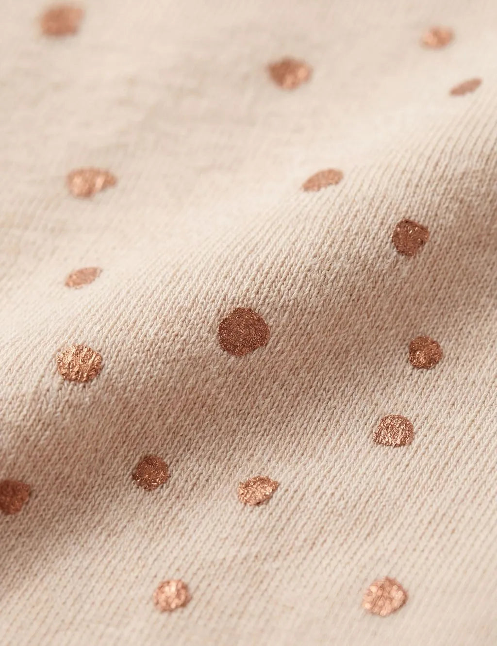 Organic Cotton Sand Animal Print Baby Romper