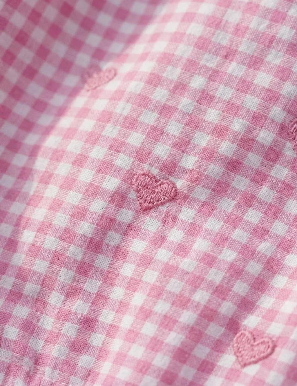 Pink Gingham Breeze Co-Ord Set