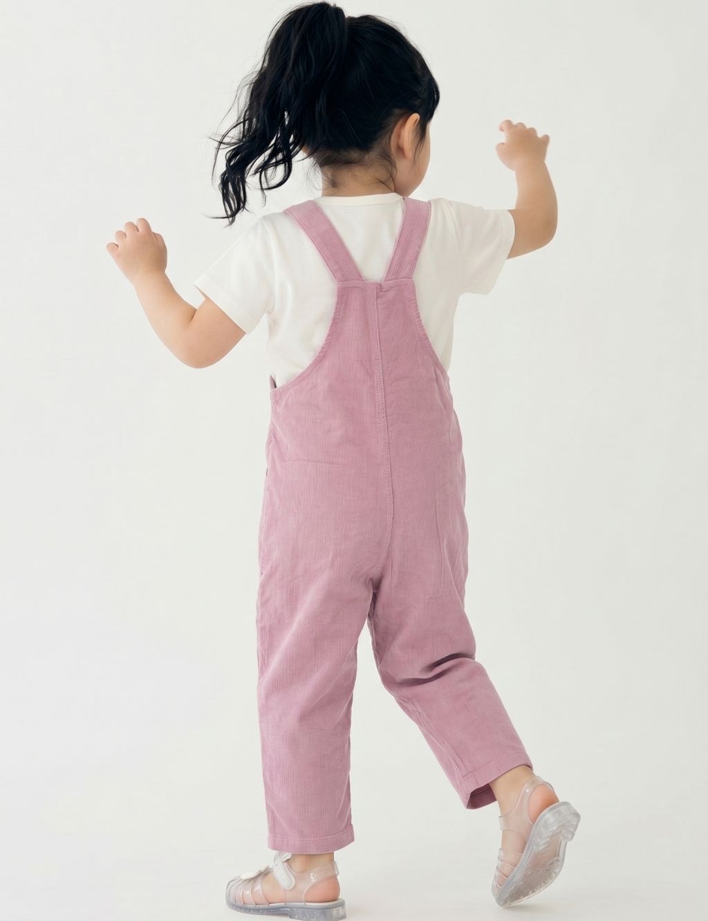 Blossom Bunny Corduroy Dungaree Set