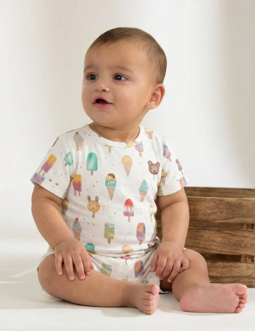 Gelati Print Shortie Romper