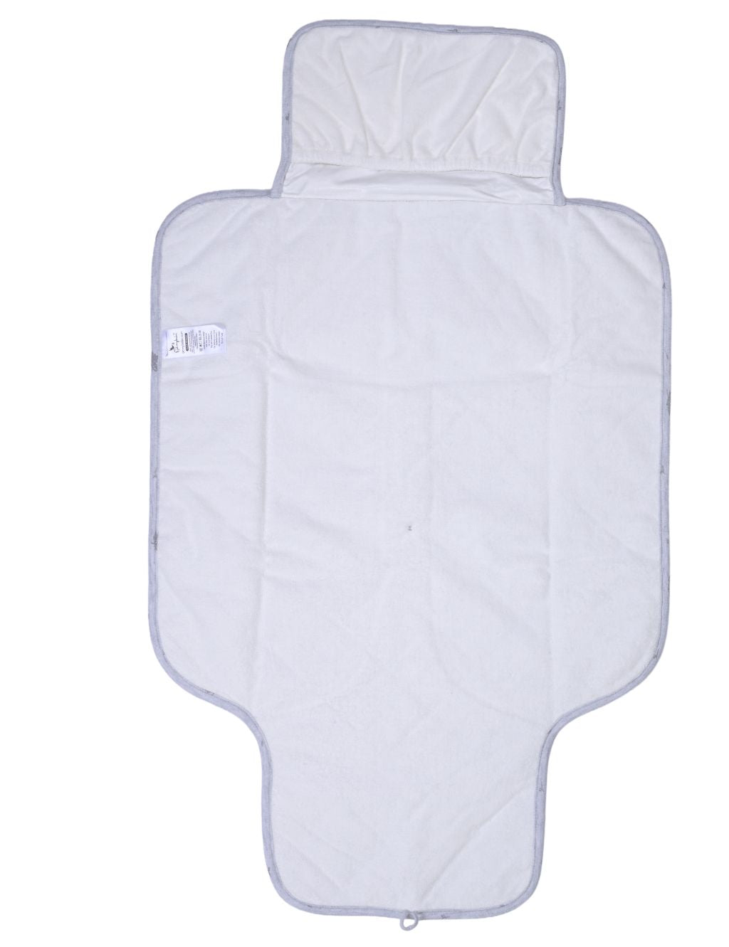 Grey Quilted Leaf Baby Mat