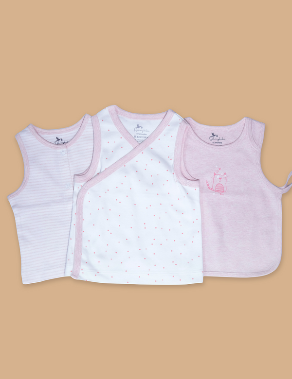 Baby Jabla Set – 3 Pcs (Pink Combo)