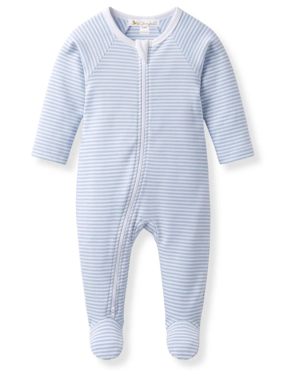 2-Pack Zip Rompers – Nautical & Blue