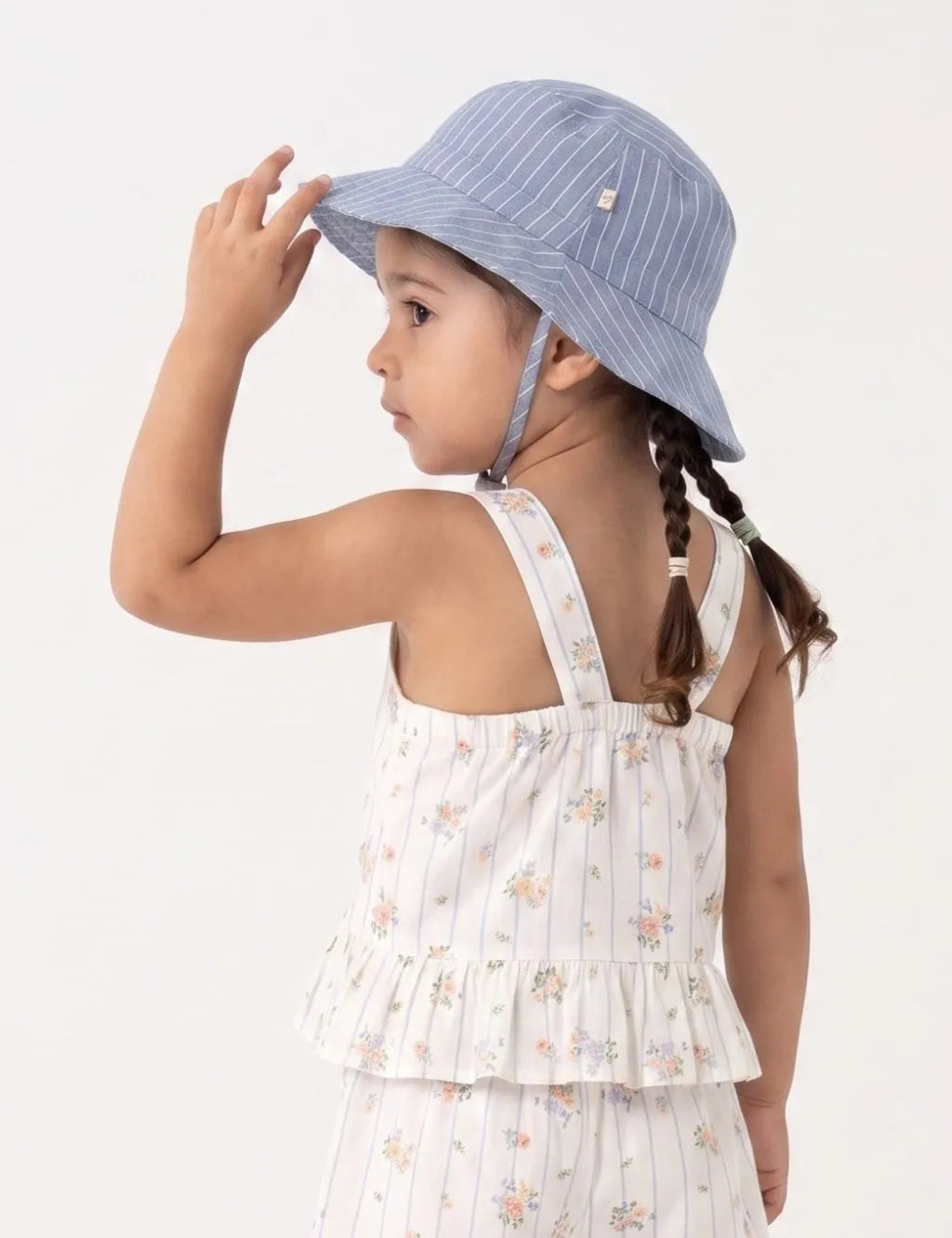 Organic Cotton Nautical Floral Top and Shorts Set