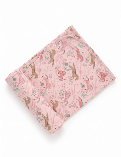 100% Organic Cotton Baby Towel - Desert Horse