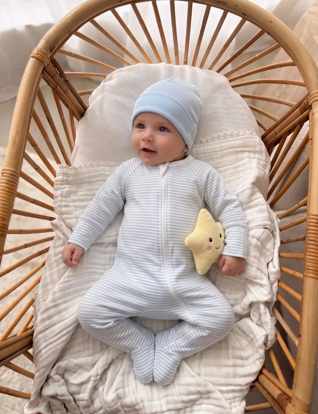 2-Pack Zip Rompers – Nautical & Blue