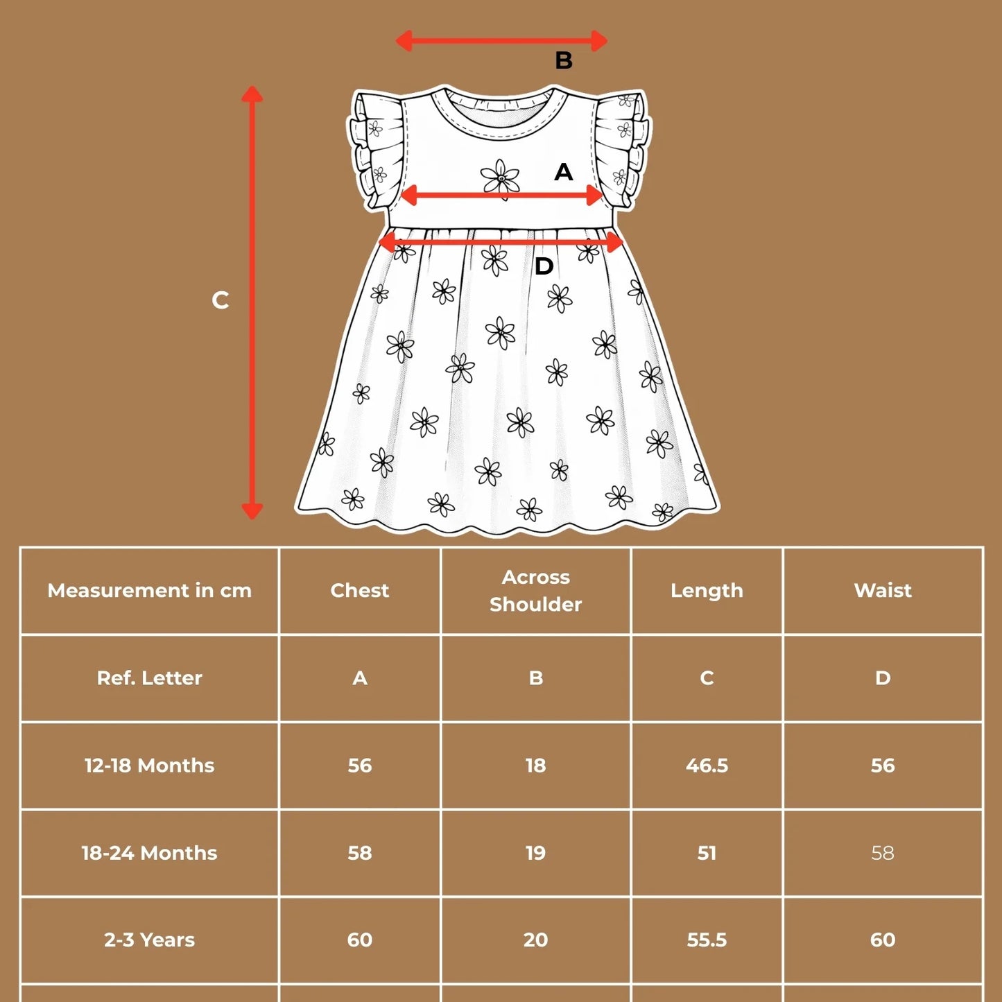 Organic Cotton Dress with Floral Hair Clip - Mulberry
