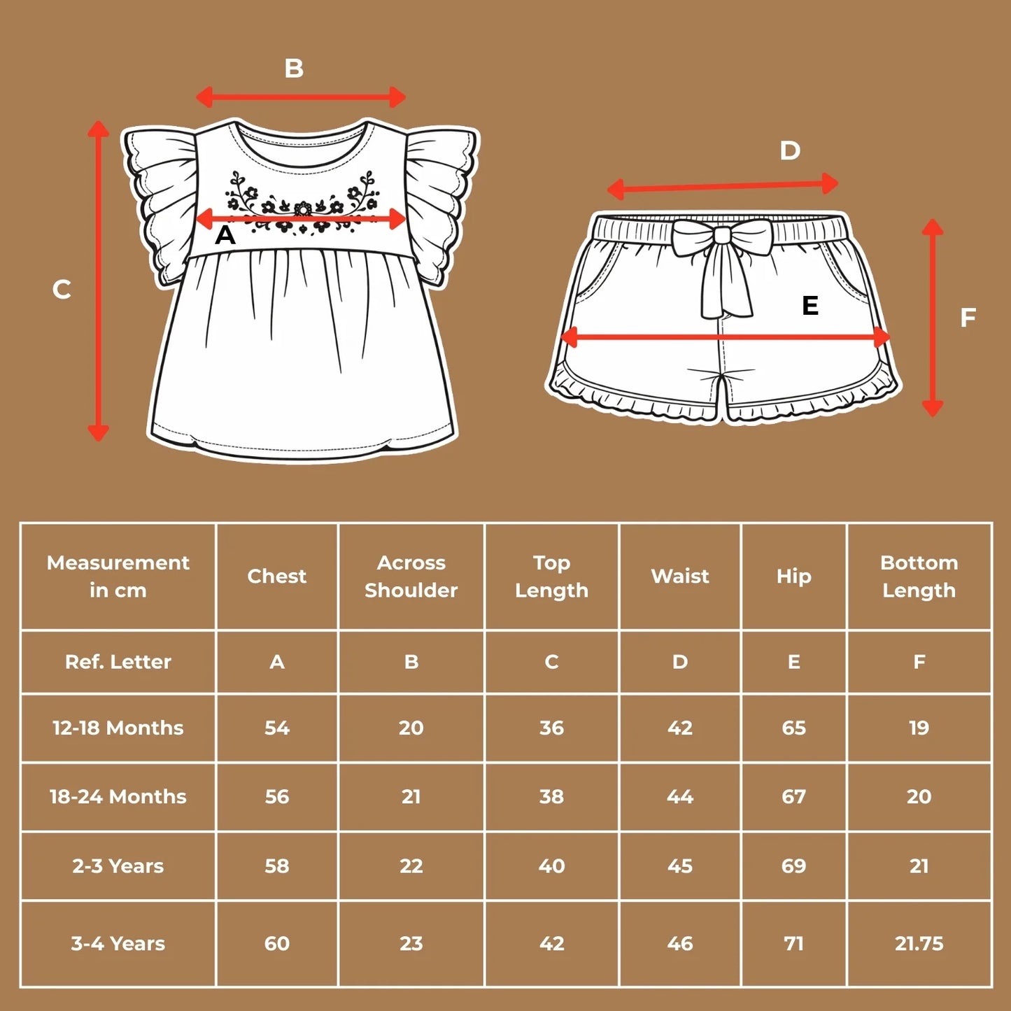 Organic Cotton Embroidered Tunic & Shorts Set