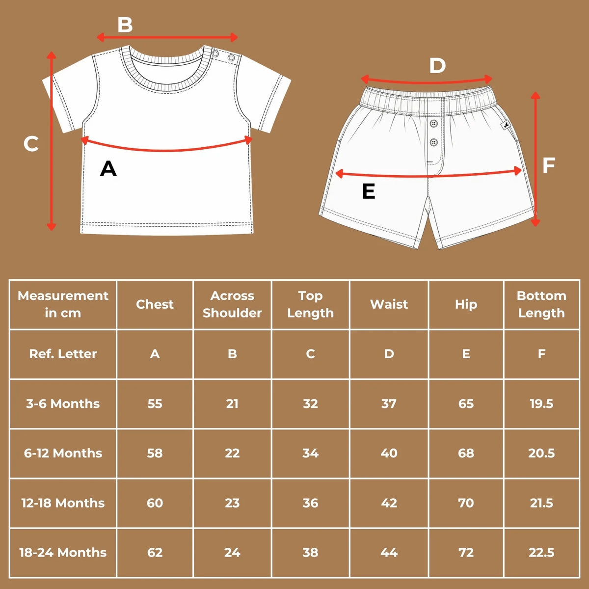 Peach Gingham Shorts & Bird T-Shirt Set