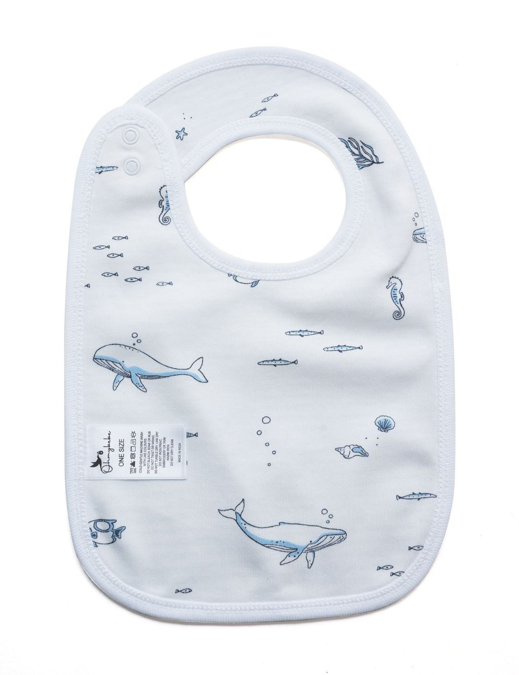 Organic Cotton Newborn Gift Set for Baby Boys - Blue