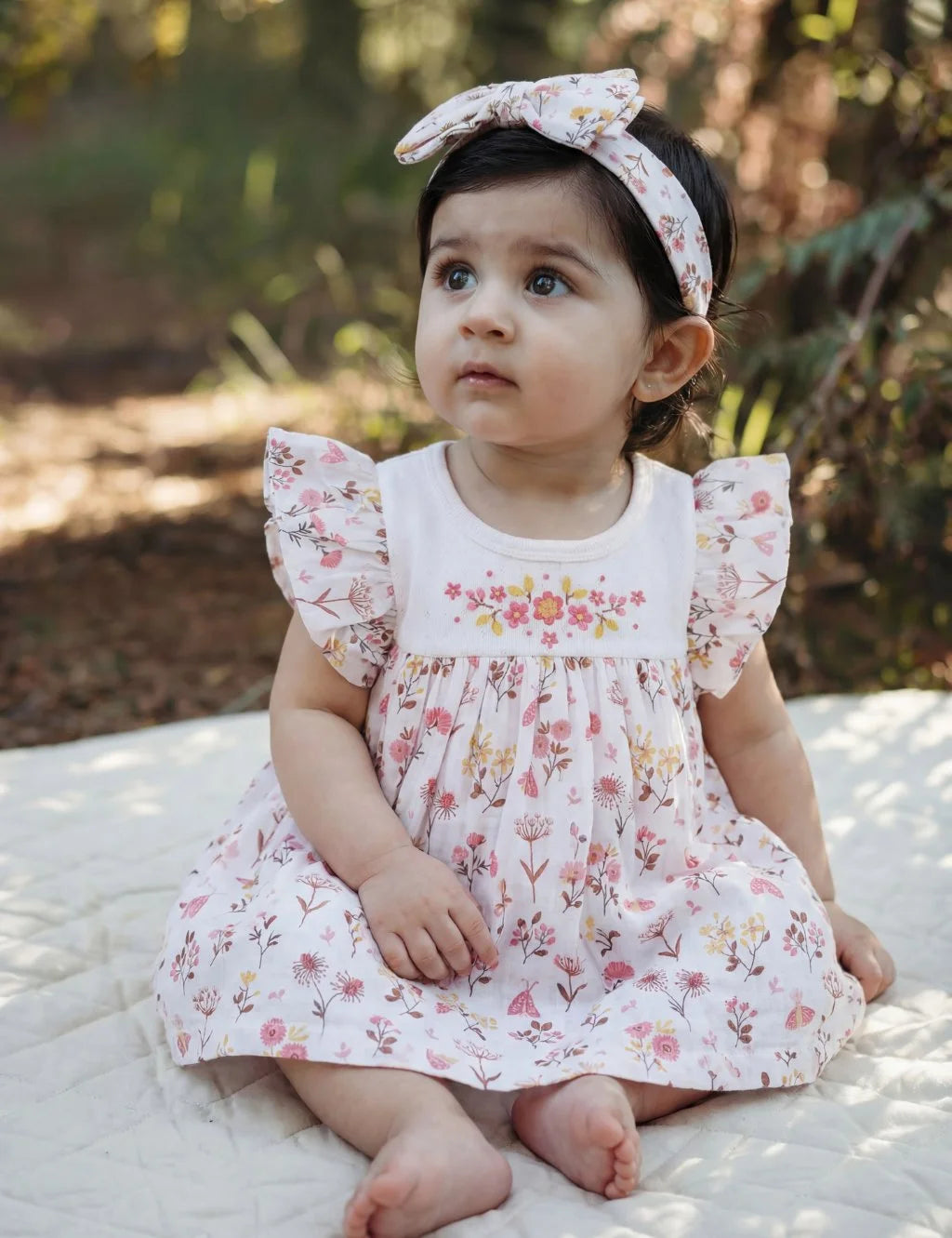 Soft Organic Cotton Baby Girl Dresses