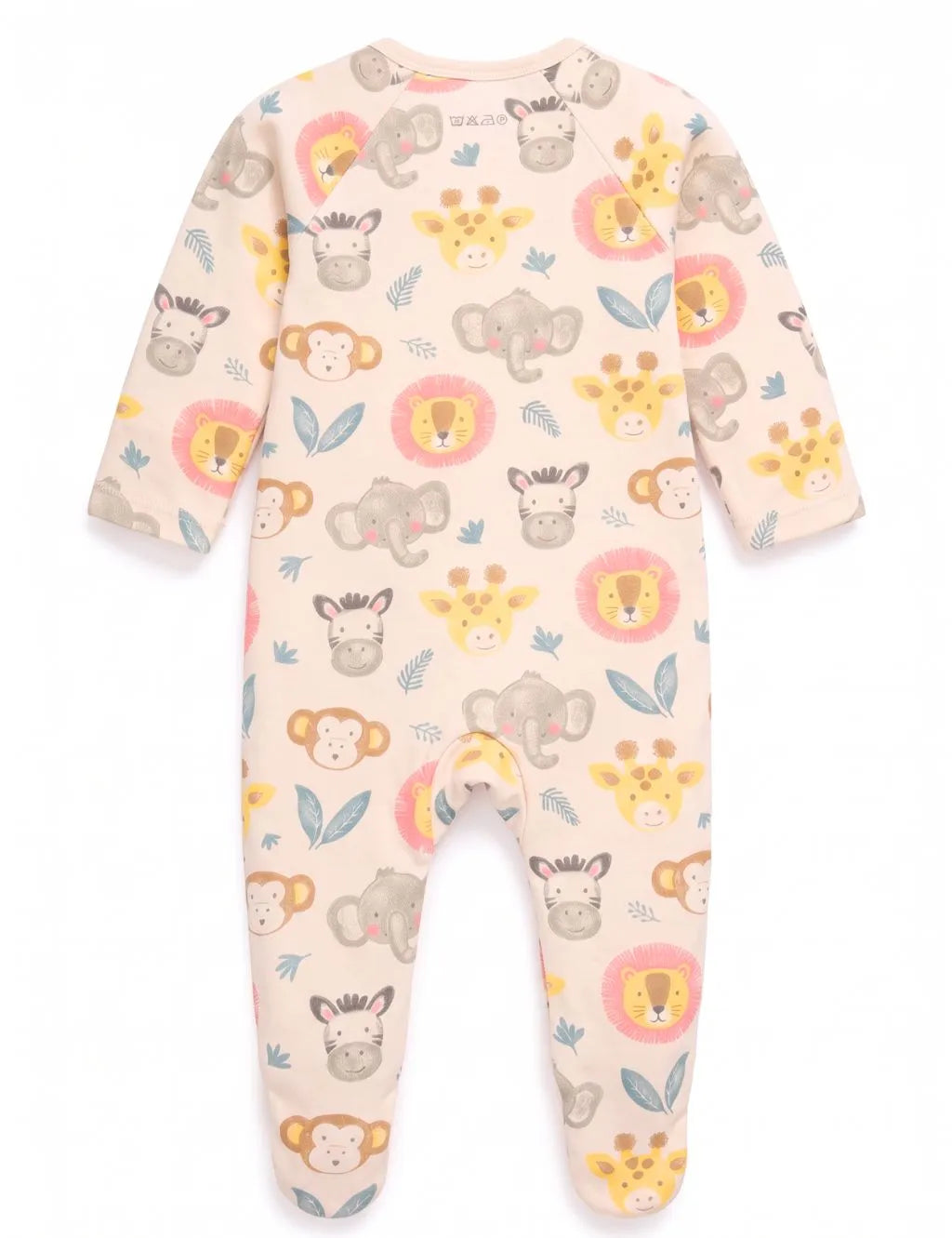 OhMyBebe Little Savanna Zip Growsuit