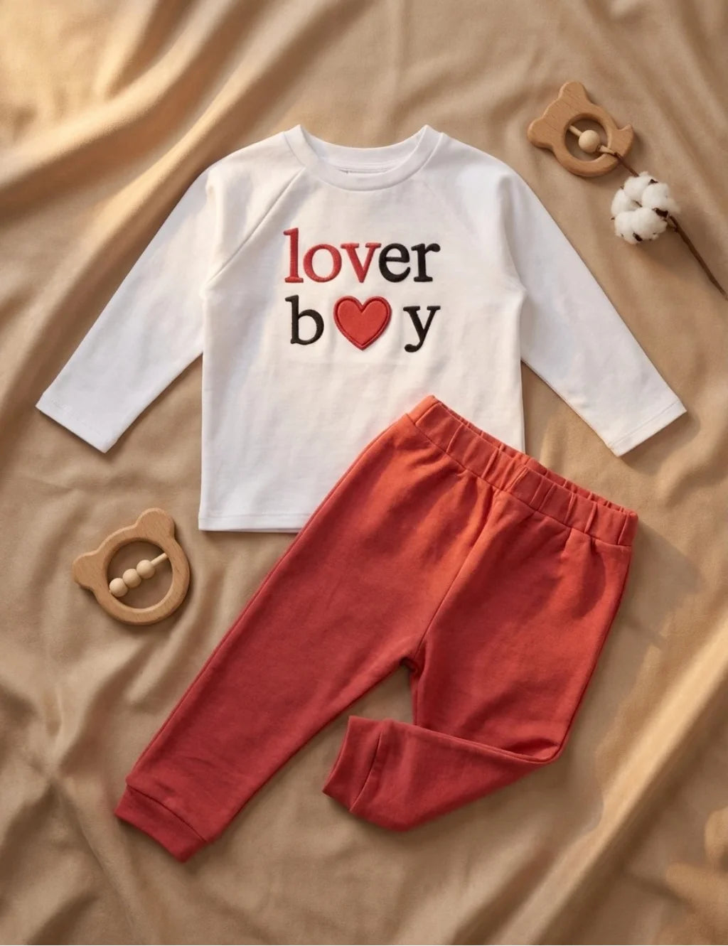 Love Boy Organic Cotton Co-Ord Set