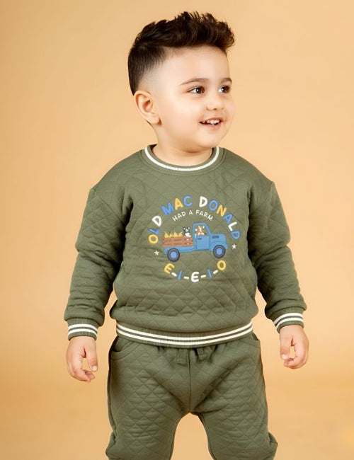 Old MacDonald Quilted Co-Ord Set
