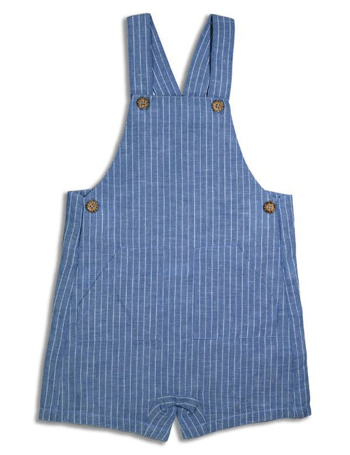 Organic Travel Outfit Set – Tee, Dungaree & Hat
