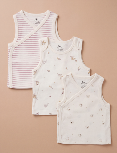Organic Cotton Baby Jabla Set – Pink (3 Pack)