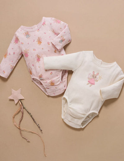 Little Fairies Long Sleeve Bodysuit Set
