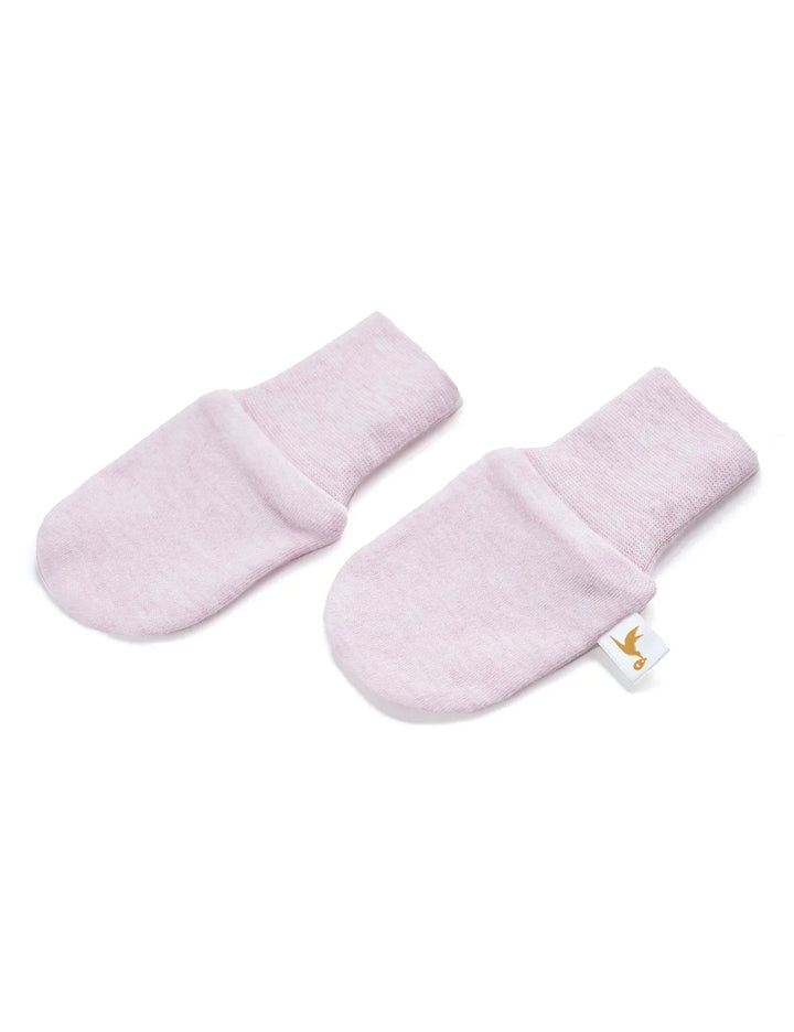 Organic Cotton Mittens – Blue & Pink - ohmybebe