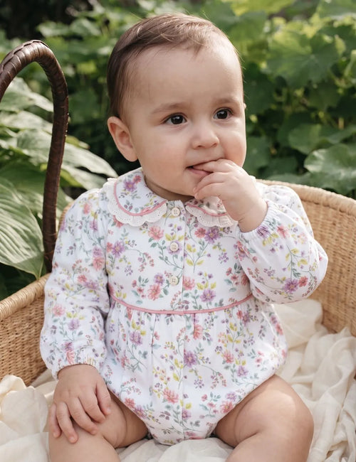 Organic Cotton Lavender Bodysuit