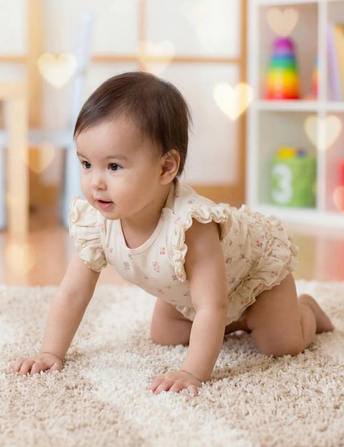 Blossom Cloud Bodysuit & Bloomer Set