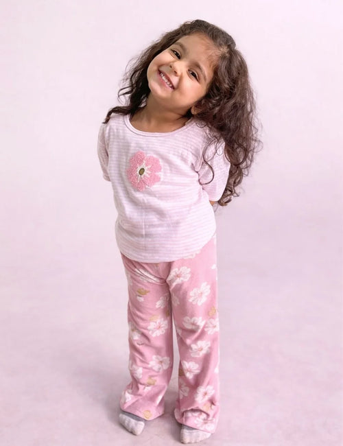 Rosy Bloom Organic Co-ord Set