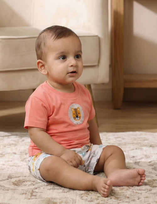 Organic Cotton Summer T-shirt & Shorts Set