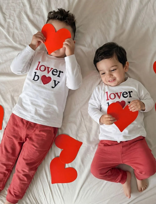 Love Boy Organic Cotton Co-Ord Set