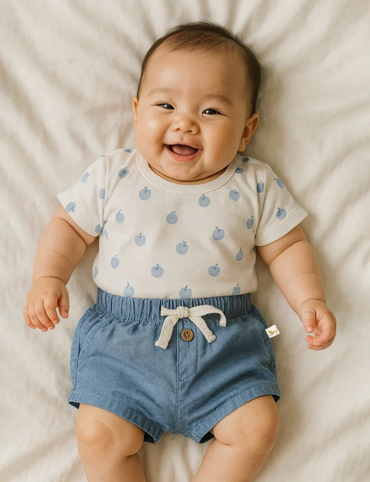 Organic Cotton Top with Shorts Set - ohmybebe