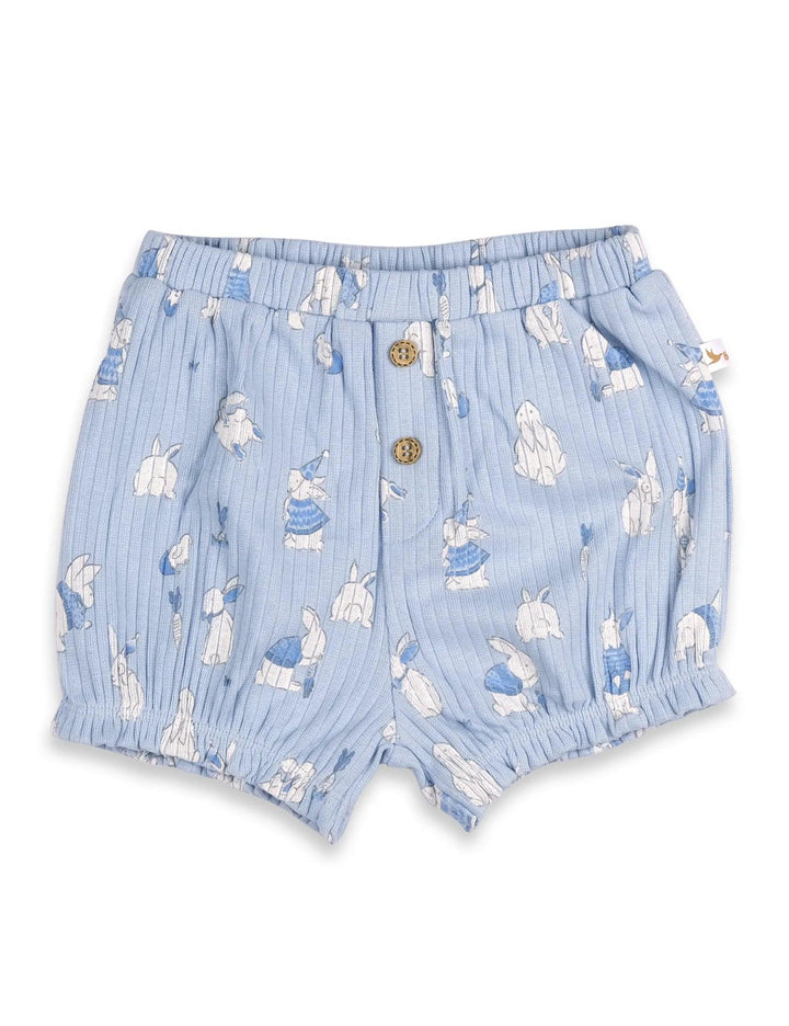 Organic Cotton Bunny Bliss Organic Tee & Shorts Set - ohmybebe