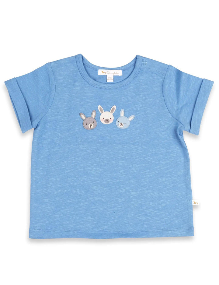 Organic Cotton Bunny Bliss Organic Tee & Shorts Set - ohmybebe