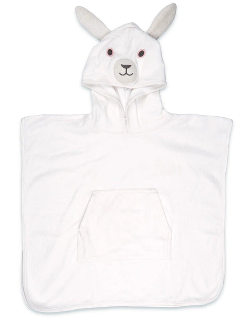 Organic Cotton Bunny Hooded Towel-Poncho