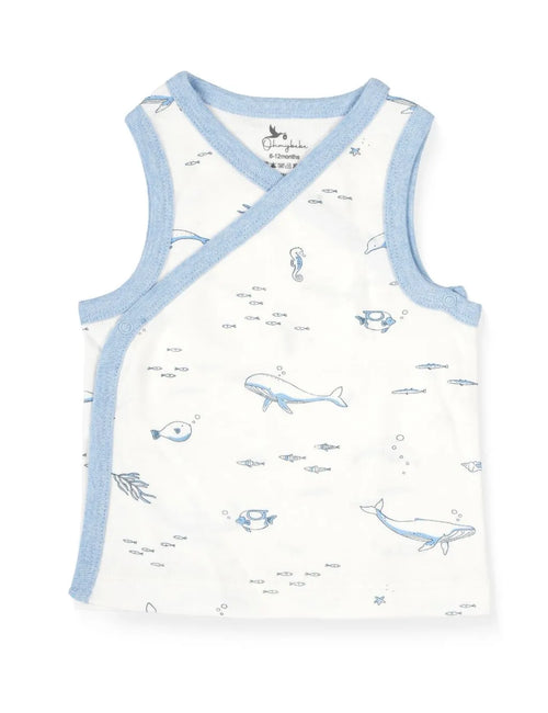 Organic Cotton Newborn Baby Jabla Set – Blue (5 Pack)