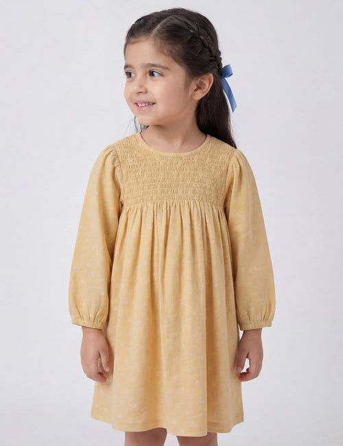 Organic Cotton Sunny Daisy Charm Dress